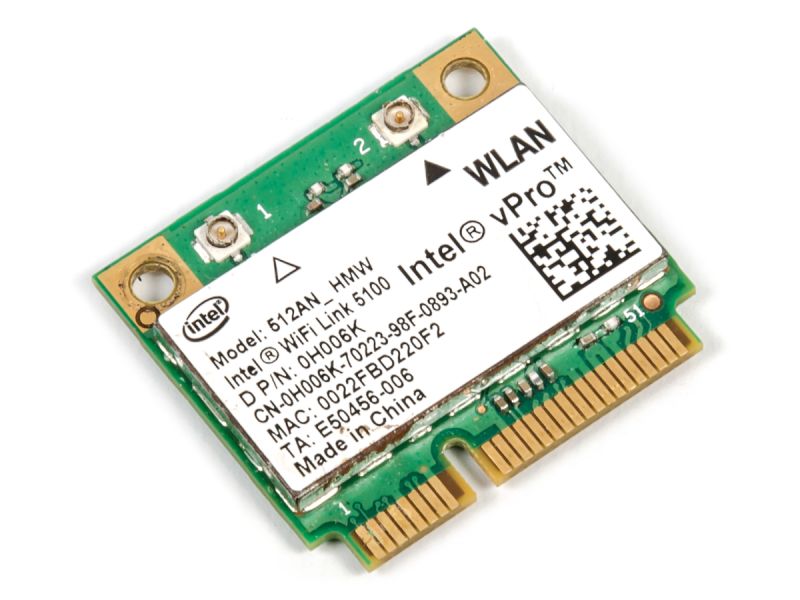 Dell Intel WiFi Link 5100 - 512AN_HMW WiFi Card - 0H006K