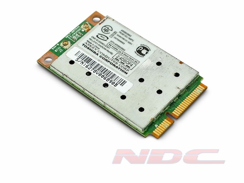 K000051000 Toshiba PA3613U-1MPC,Askey ATH-AR5BXB63 Mini PCI-Express Wireless