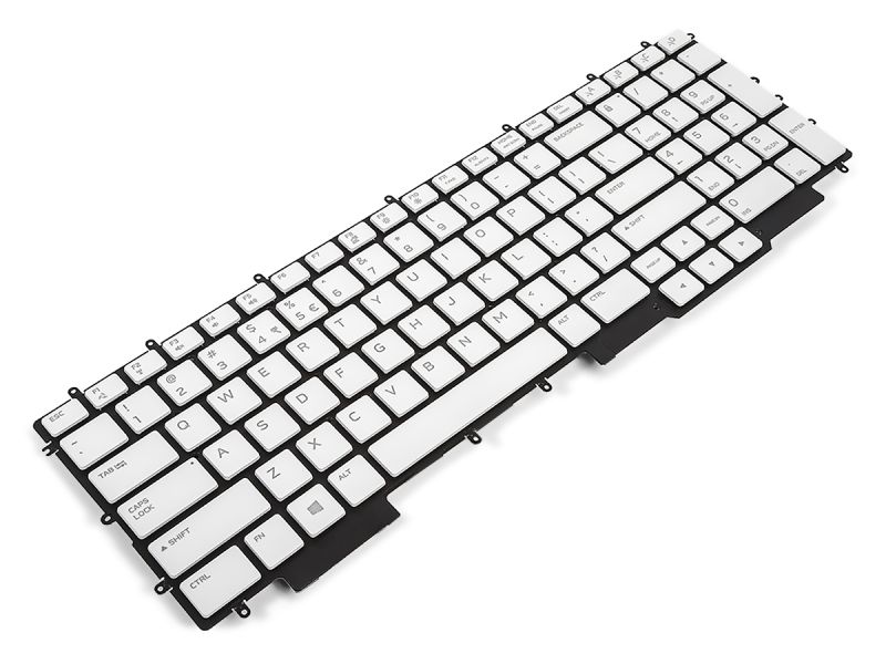 CN59X Dell Alienware m17 R3/R4 US/INT ENGLISH Keyboard 4-Zone RGB - 0CN59X-1