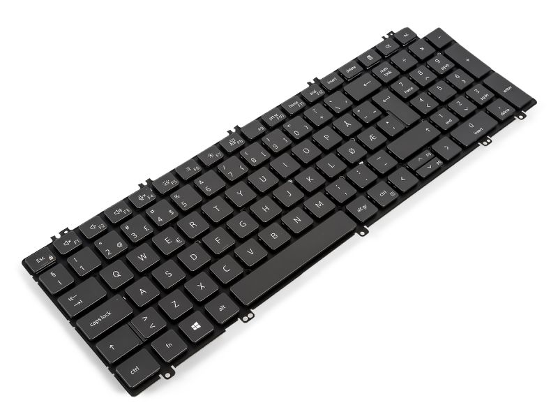 V66J3 Dell Latitude 5520/5521/5530/5531/5540 NORWEGIAN Backlit Keyboard - 0V66J3-2