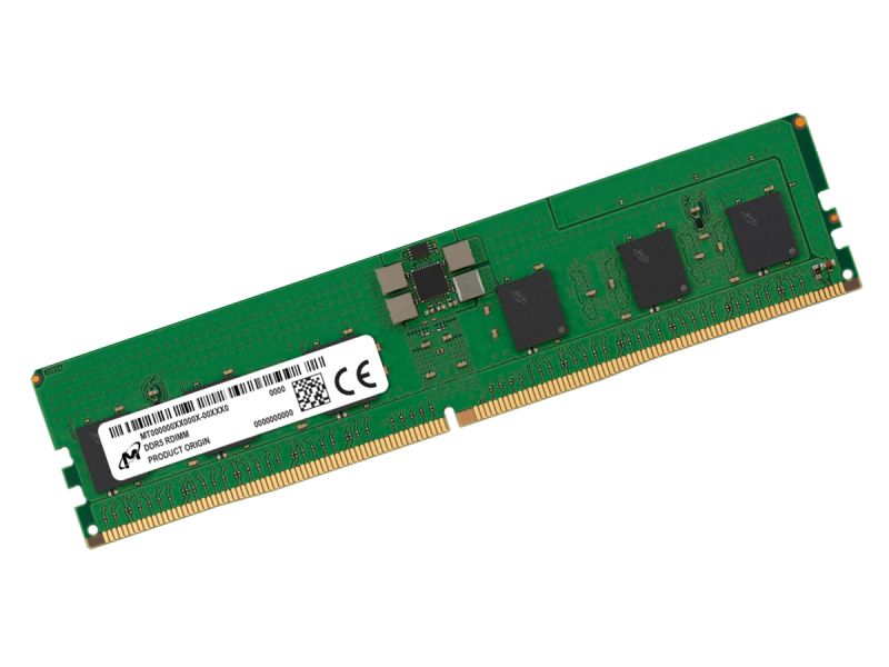 Micron 16GB 4800MHz ECC Registered DDR5 Server Memory