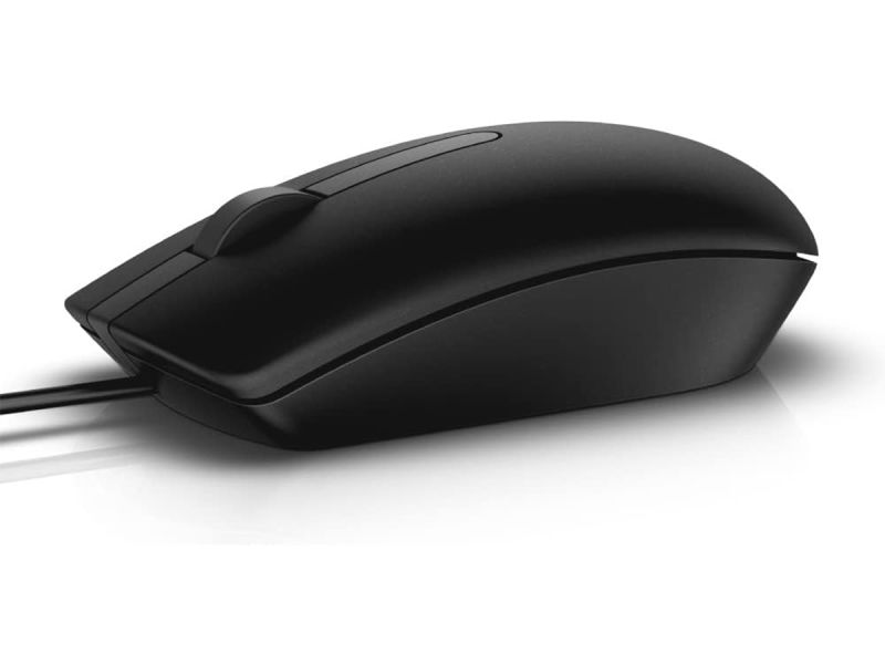 Dell MS116 Optical Wired Mouse - Black