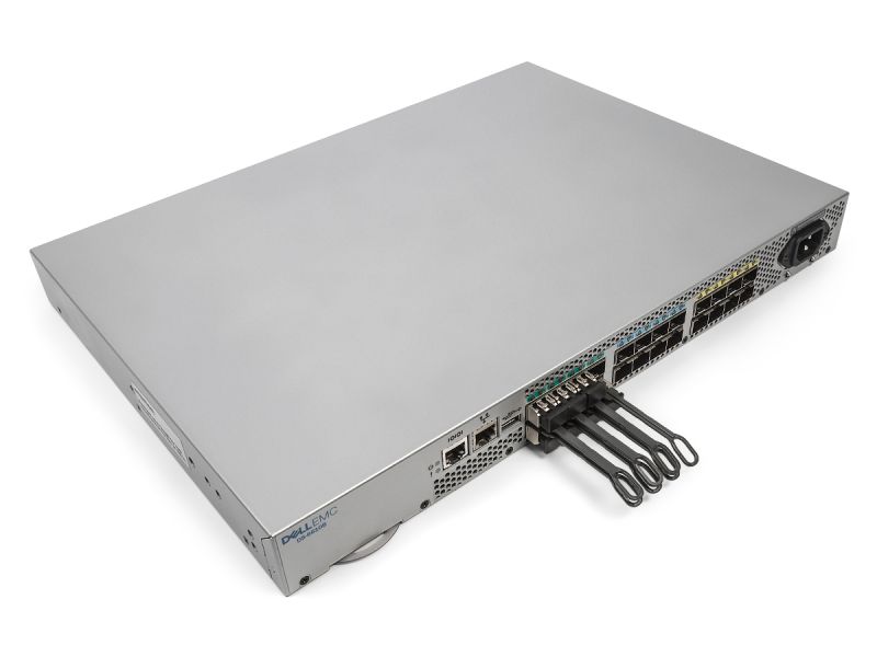 Dell Connectrix DS-6610B 24-Port (8 Active) 32Gb/s Fibre Channel Switch (Refurbished)