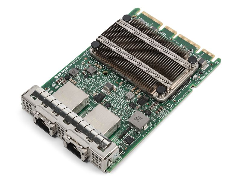 Dell Broadcom 57416 Dual Port 10GbE OCP 3.0 Network Card - 0RN1M5