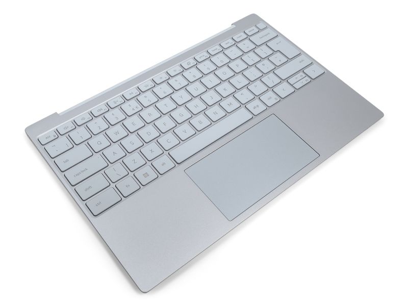 Dell XPS 9315 Palmrest, Touchpad & UK ENGLISH Backlit Keyboard - 04N9X3 + 08CF79 (GWKCV) - Sky