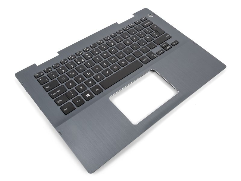 Dell Inspiron 5481/5482/5485/5491 2-in-1 Grey Palmrest & UK ENGLISH Keyboard - 09VMHF + 09294M (DWY0H) - New