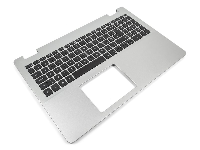 Dell Inspiron 3501/3502/3505 Silver Palmrest & UK ENGLISH Backlit Keyboard - 064D8T + 05TPPT (80PP0)