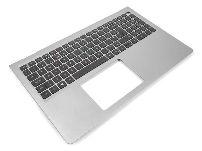 Dell Inspiron 3510/3511/3515/3520/3525 USB-C Palmrest & UK ENGLISH Keyboard - MV34N - Silver