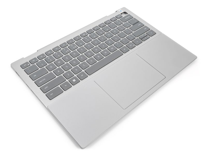 Dell Inspiron 7420/7425 2-in-1 Palmrest, Touchpad & US/INT ENGLISH Backlit Keyboard - 0NDRPP + 05KMNH (MGPD2) - Platinum Silver