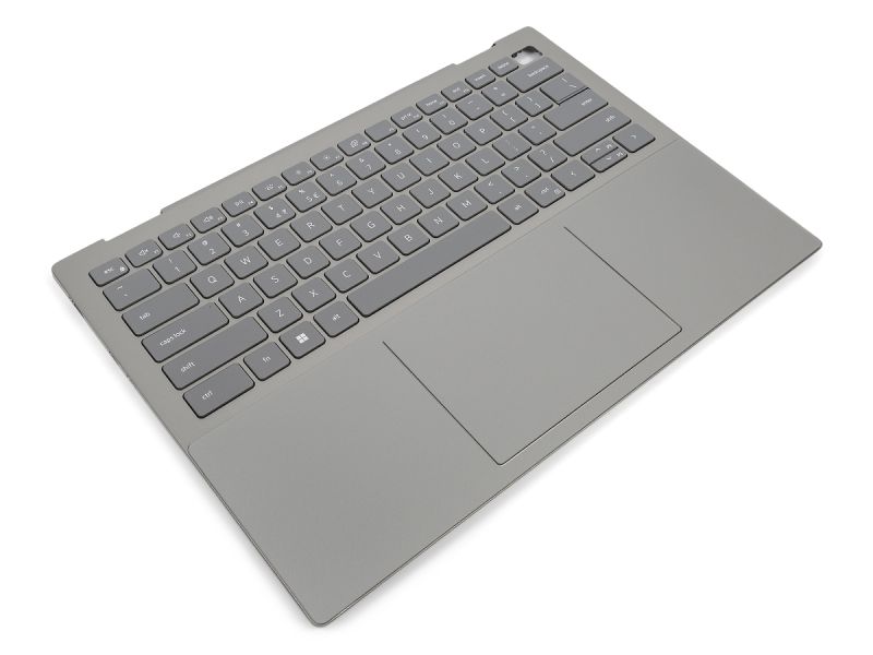 Dell Inspiron 7420/7425 2-in-1 Palmrest, Touchpad & US/INT English Backlit Keyboard - 0VG9M1 + 05KMNH (4N6RY) - Pebble Green