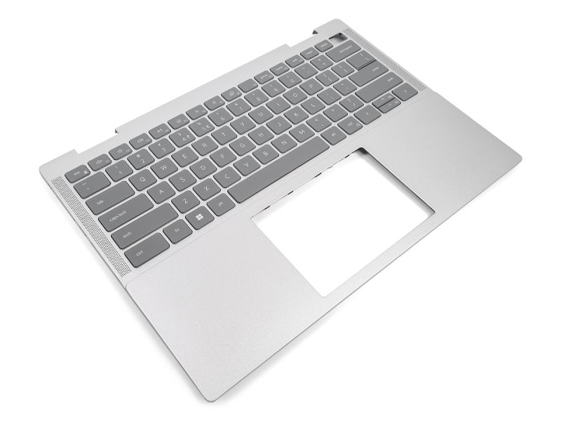 Dell Inspiron 7435 2-in-1 USB-C Palmrest & US/INT ENGLISH Backlit Keyboard - 0PP5RF + 05KMNH (MVHNY) - Platinum Silver