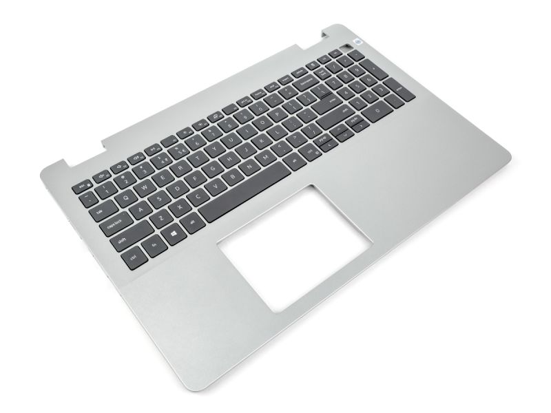 Dell Inspiron 3501/3502/3505 Silver Palmrest & US/INT ENGLISH Keyboard - 064D8T + 08WXP3 (8TJNP)