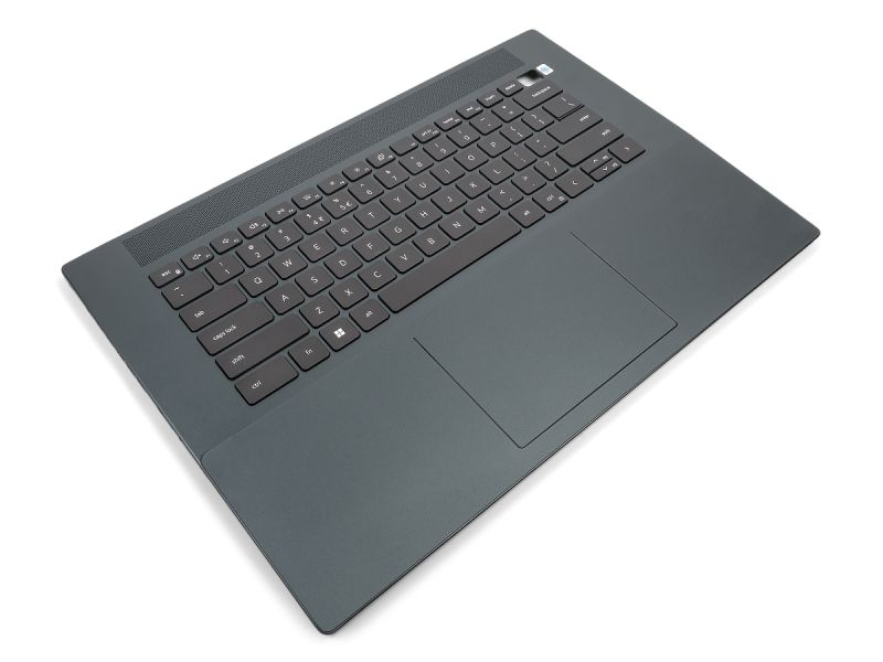 Dell Inspiron 7620 Intel/3050 Dark Green Palmrest & Touchpad & US/INT ENGLISH Backlit Keyboard - 0RYX3M + 03FFC7 (YRM7G)