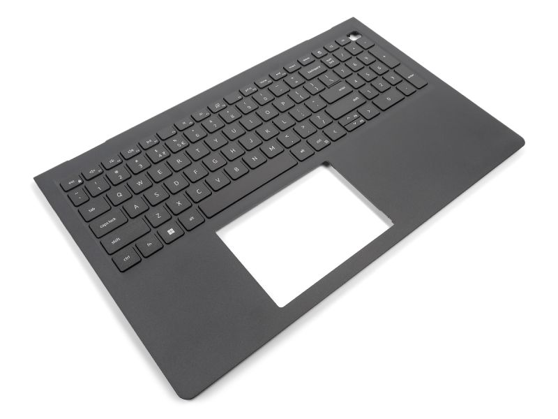 Dell Inspiron 3510/3511/3515/3520/3525 USB-C Palmrest & US/INT ENGLISH Keyboard - C6D40 (89D9P) - Black