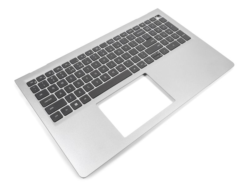 Dell Inspiron 3510/3511/3515/3520/3525 Palmrest & US/INT ENGLISH Keyboard - 0FT84Y (KDMGJ) - Silver