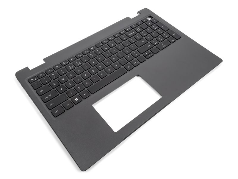 Dell Latitude 3540/E3540 USB-C Palmrest & US/INT ENGLISH Backlit Keyboard - 0DVR0W + 0RHGDM (55H88) - Dark Grey