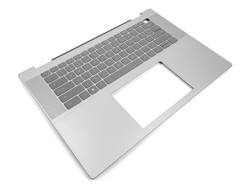 Dell Inspiron 5630/5635 Thunderbolt Palmrest & US/INT ENGLISH Backlit Keyboard - 0D4WJ7 + 05KMNH (17PWC) - Silver