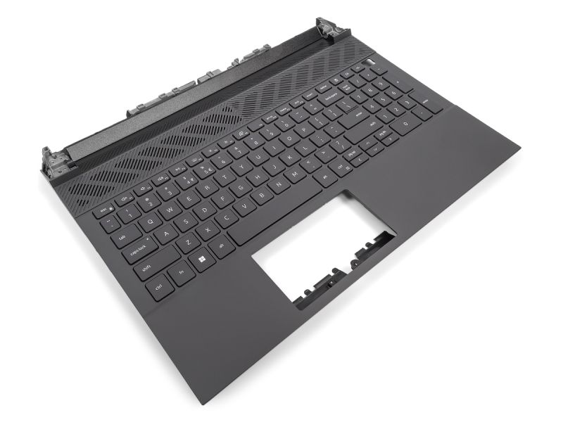 Dell G15 5530/5531 Palmrest & US/INT ENGLISH Backlit Keyboard - 025CCM (153PK) - Dark Shadow Grey