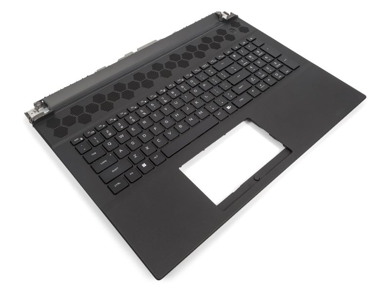 Dell Alienware m18 R1/R2 Palmrest & US ENGLISH Per-Key RGB Backlit Mechanical Keyboard - 0MVCNK + 0T5H49 (N98K4)