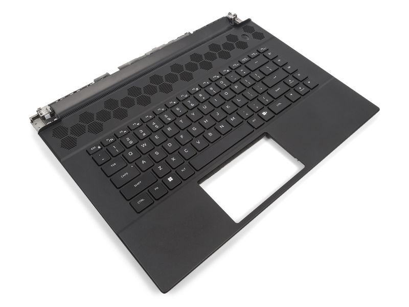 Dell Alienware m16 R1 Palmrest & US ENGLISH RGB Backlit Keyboard - 0NC97W + 08TDGJ (CGM3Y)