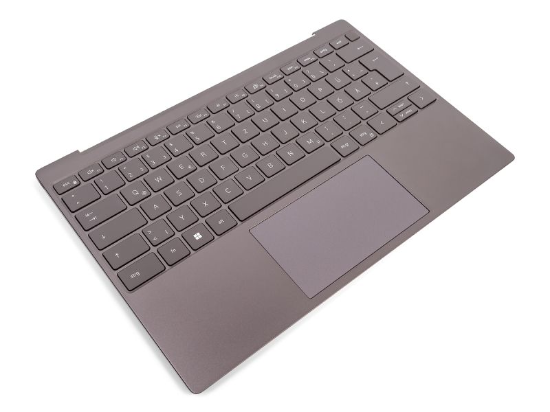 Dell XPS 9315 Umber Palmrest, Touchpad & GERMAN Backlit Keyboard - 0V91DV + 0X23YV (J94N4) 