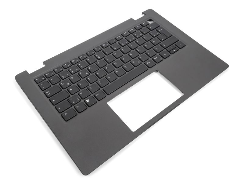 Dell Latitude 3440/E3440 USB-C Palmrest & GERMAN Backlit Keyboard - 0R2DCD + 0NT58M (2VP31) - Black