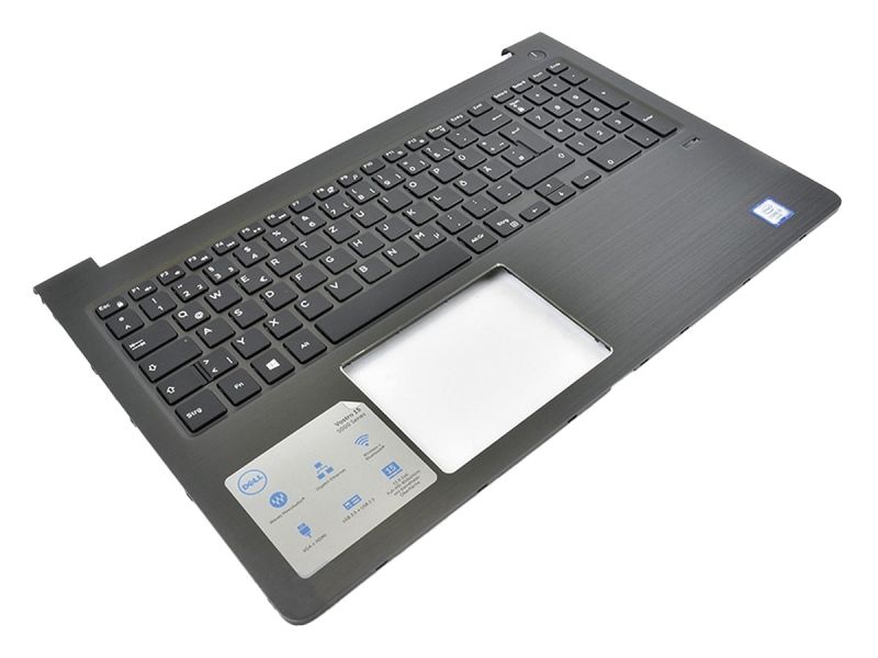 Dell Vostro 5568 Biometric Palmrest & GERMAN Keyboard - 0FCN57 + 06RW8F