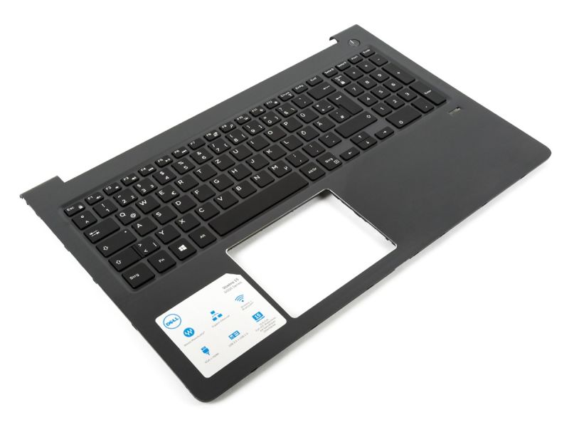 Dell Vostro 5568 Biometric Palmrest & GERMAN Backlit Keyboard - 0FCN57 + 0KRHKG