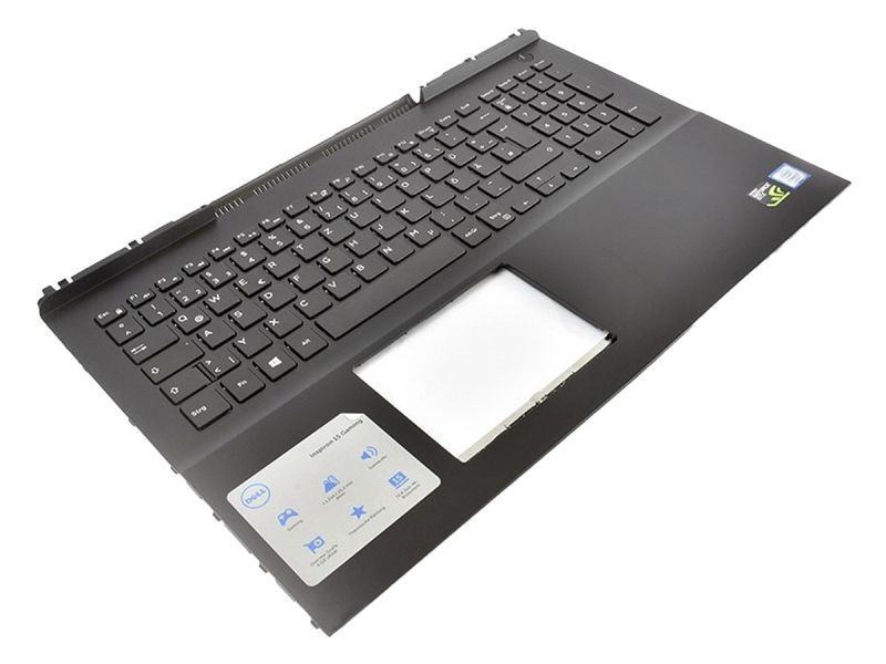 Dell Inspiron 7566/7567 Palmrest & GERMAN Keyboard - 0MDC8K + 06RW8F