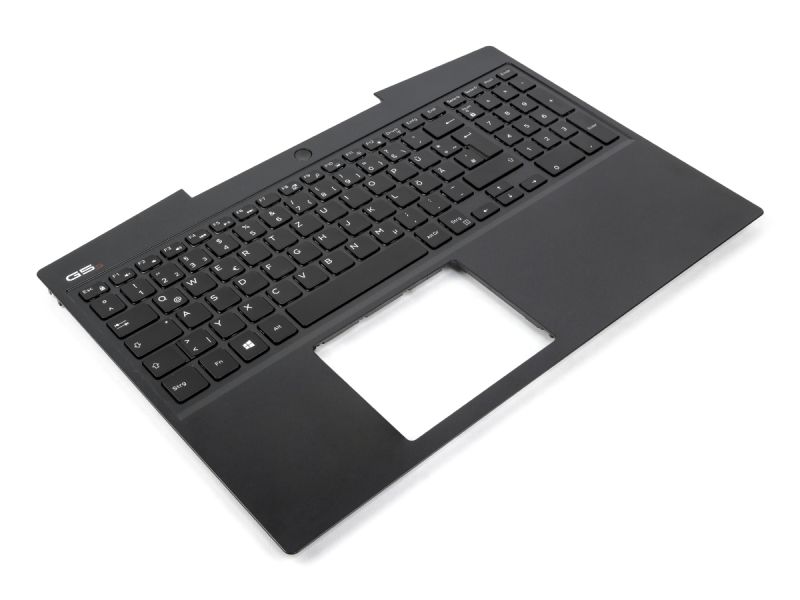 Dell G5-SE 5505 Palmrest & GERMAN Backlit Keyboard - 0T93MY + 0KRHKG (46G24)