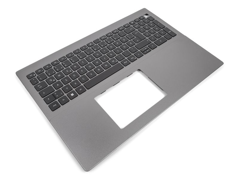 Dell Vostro 5620 Thunderbolt Palmrest & GERMAN Backlit Keyboard - 0NF3R9 + 09RM8N (HGYP4) - Silver