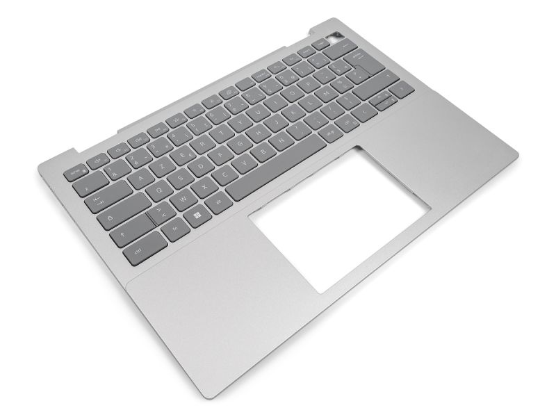 Dell Inspiron AMD 5435 USB-C Palmrest & FRENCH Backlit Keyboard - 0TCY25 + 06MHDF (VYHWF) - Silver