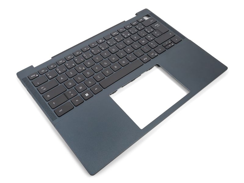 Dell Inspiron 5430/5435 Thunderbolt Palmrest & FRENCH Backlit Keyboard - 0C6GY6 + 048GGR (PYYXV) - Drak Green