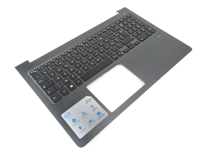 Dell Vostro 5568 Biometric Palmrest & FRENCH Keyboard - 0FCN57 + 02J0HC