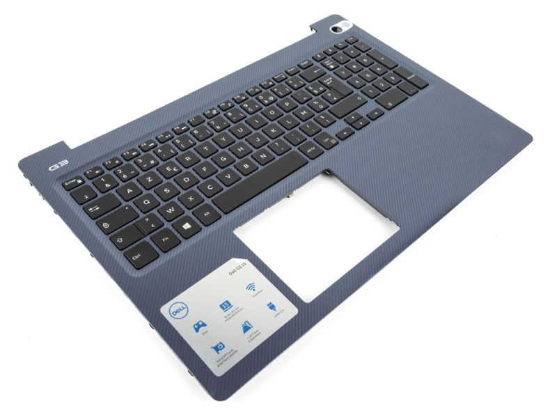 Dell G3-3579 Blue Palmrest & FRENCH Backlit Keyboard - 07TMPH + 0CMH7P