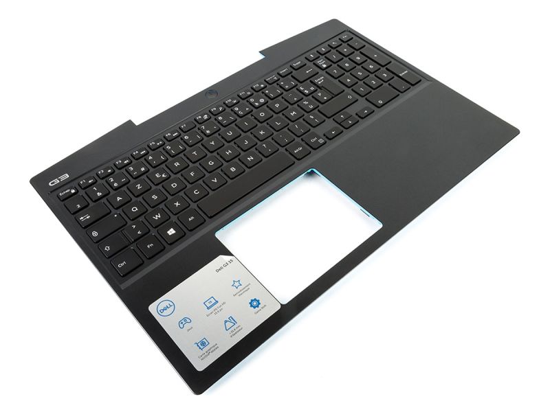 Dell G3-3590 Palmrest & FRENCH Backlit Keyboard - 0P0NG7 + 0CMH7P