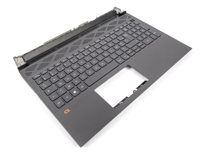 Dell G15 5520/5521/5525 Palmrest & FRENCH Backlit Keyboard - 01FC2R (RH0MJ) - Dark Shadow Grey