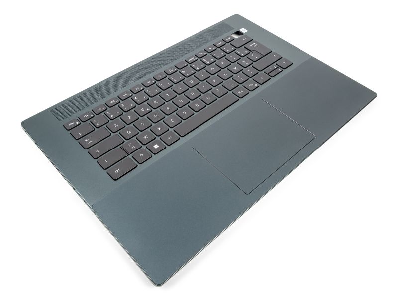 Dell Inspiron 7620 Intel/3050 Palmrest & Touchpad & FRENCH Backlit Keyboard - 0RYX3M + 048GGR (DWC2H) - Dark Green