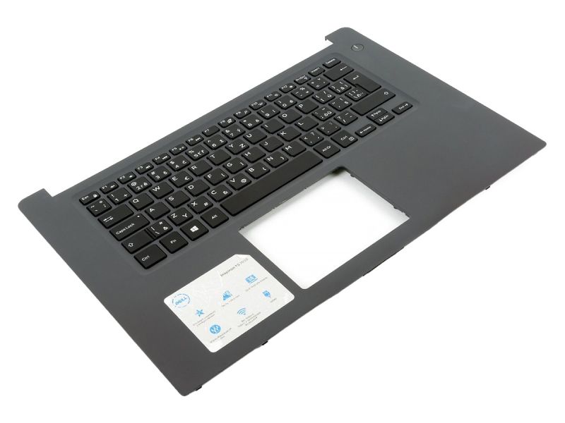 Dell Inspiron 7560 Palmrest & CZECH/SLOVAK Backlit Keyboard - 0RTJ7W + 0VK4VT