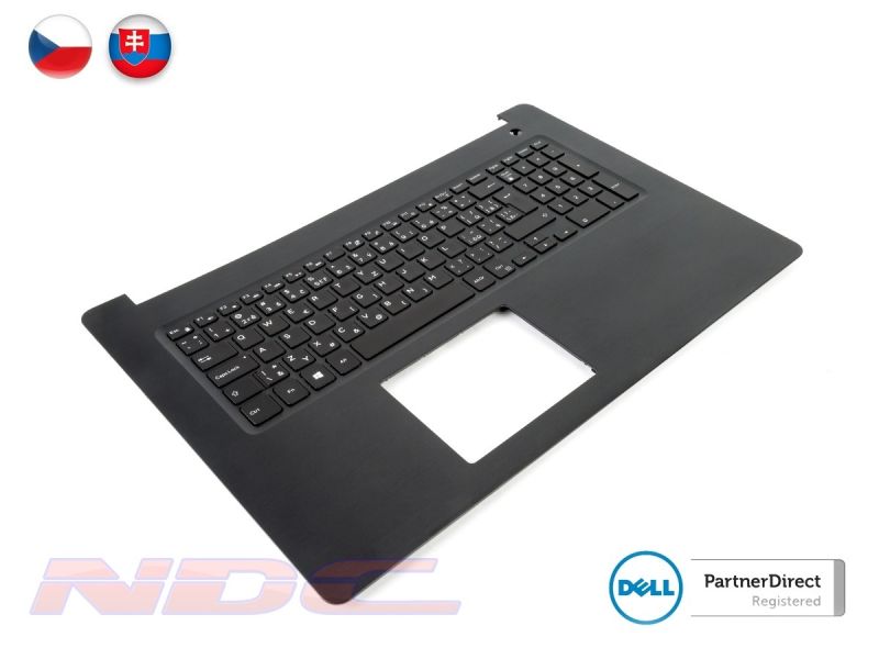 Dell Inspiron 5770/5775 Black Palmrest & CZECH/SLOVAK Backlit Keyboard - 04DNW1 / 04YJTR + 0T3C9W