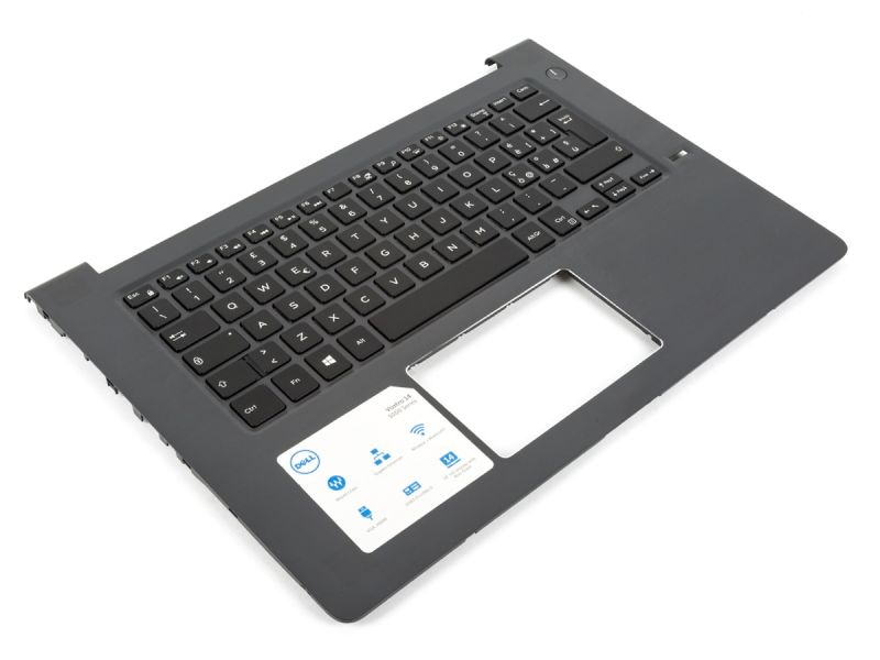 Dell Vostro 5468 Biometric Palmrest & ITALIAN Backlit Keyboard - 0D9GDC + 00V27Y