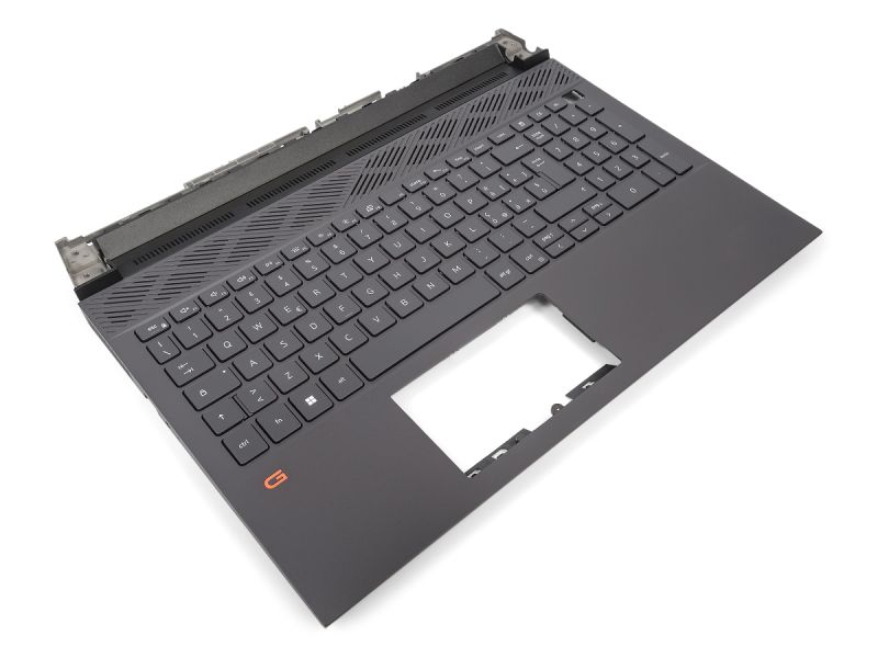 Dell G15 5520/5521/5525 Palmrest & ITALIAN Backlit Keyboard - 01FC2R (1NXNX) - Dark Shadow Grey