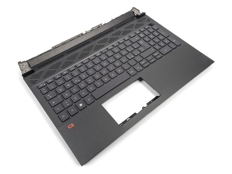 Dell G15 5520/5521/5525 Obsidian Black Palmrest & ITALIAN Backlit Keyboard - 0GDN50 (RRDKD)