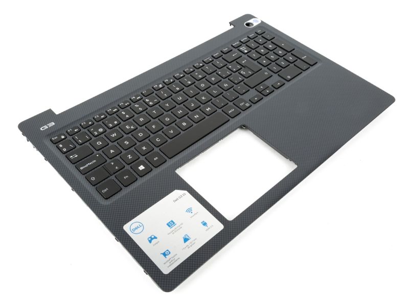 Dell G3-3579 Black Palmrest & SPANISH Backlit Keyboard - 0N4HJH + 0FYR04