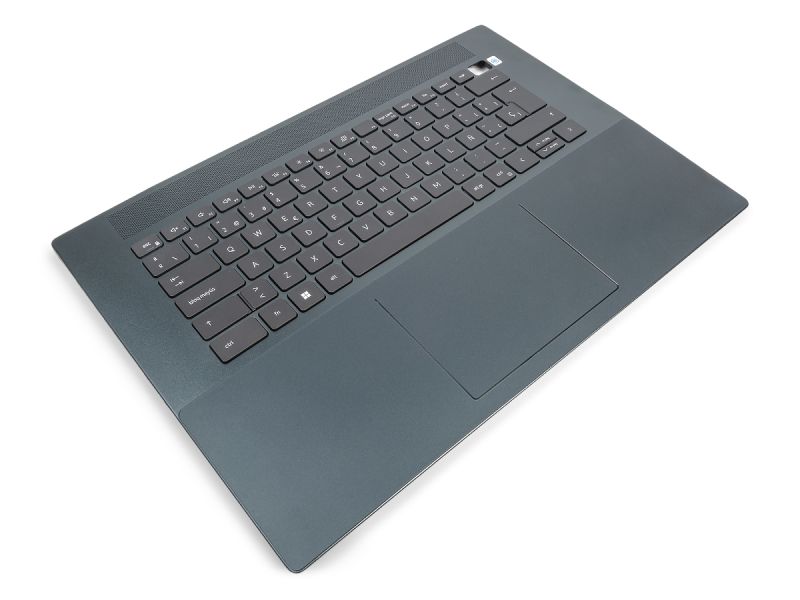 Dell Inspiron 7620 RTX 3060 Palmrest & Touchpad & SPANISH Backlit Keyboard - 0KRP8J + 051N12 (G2P2Y) - Dark Green