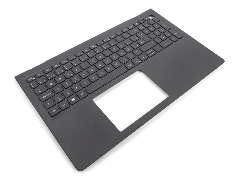 Dell Vostro 3510/3515/3520/3525 Palmrest & SPANISH Backlit Keyboard - 088YX6 (06Y9G) - Black