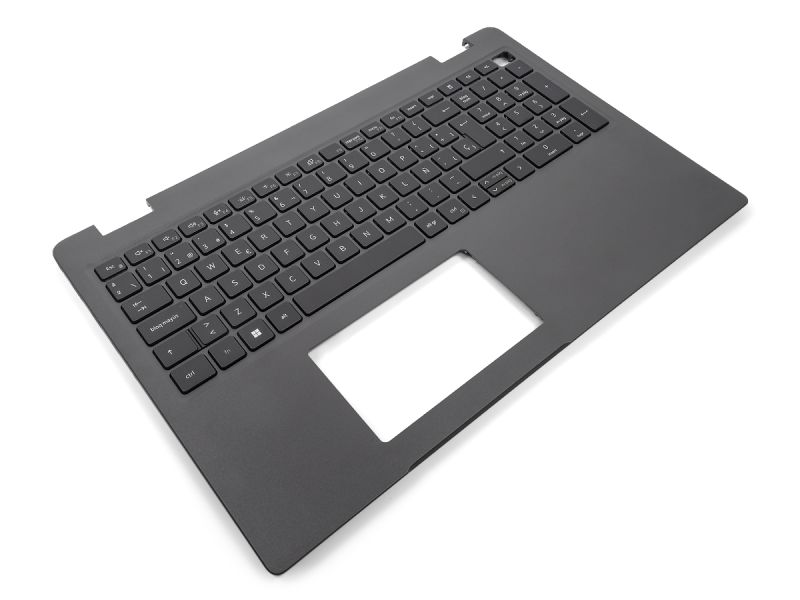 Dell Latitude 3540/E3540 USB-C Palmrest & SPANISH Backlit Keyboard - 0DVR0W + 0V6RHH (H73T5) - Dark Grey