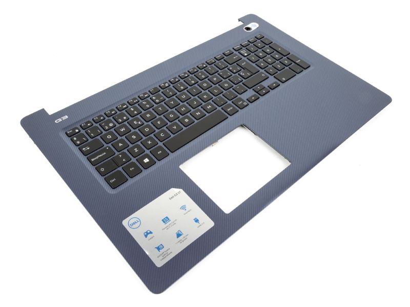 Dell G3-3779 Recon Blue Palmrest & SPANISH Backlit Keyboard - 06XX1G + 0FYR04