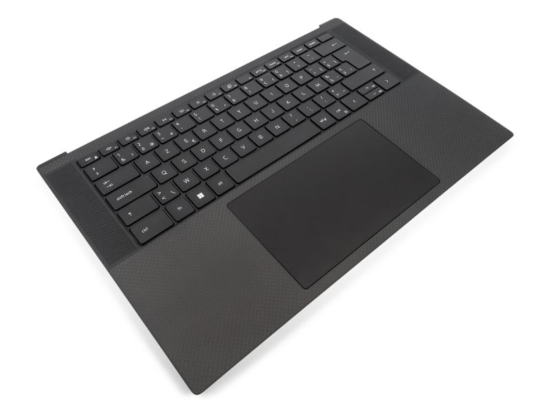 Dell Precision 5550/5560/5570 Palmrest, Touchpad & BELGIAN Backlit Keyboard - 0TJP2V + 0DXT18 (3JKCH)