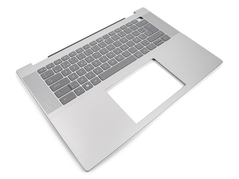 Dell Inspiron 5630/5635 Thunderbolt Palmrest & BELGIAN Backlit Keyboard - 0D4WJ7 + 0696HF (326T6) - Silver